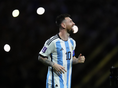 Lionel Messi po víťaznom