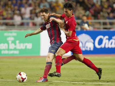 Lionel Messi a Atit Daosawang