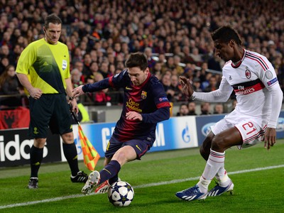 Lionel Messi vynuloval za 40 minút náskok AC Milána