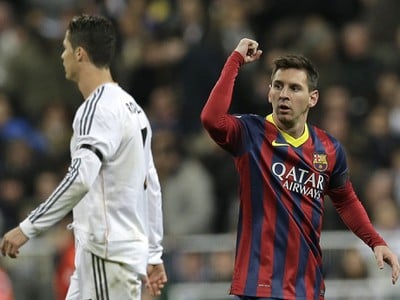 Lionel Messi a Cristiano Ronaldo 