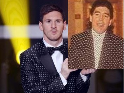 Messi sa inšpiruje Maradonom