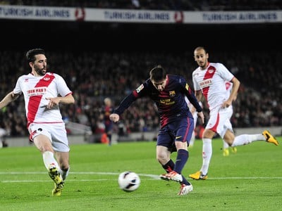 Lionel Messi tesne pred