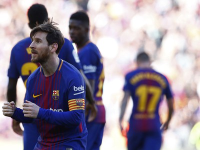 Lionel Messi a jeho radosť