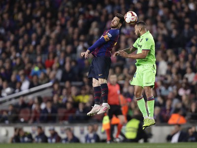 Lionel Messi a Rubén Vezo 