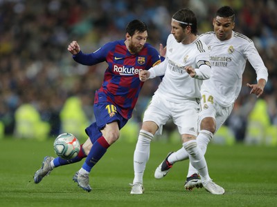 Lionel Messi, Sergio Ramos a Casemiro