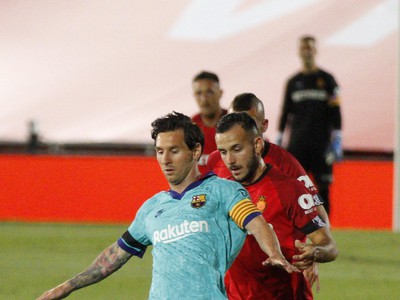 Lionel Messi a Joan Sastre