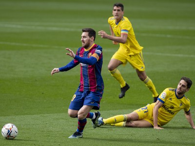 Lionel Messi v súboji 
