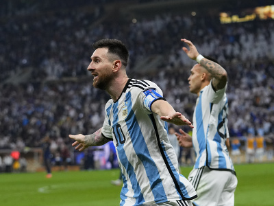 Lionel Messi a jeho obrovská radosť