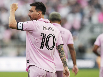 Lionel Messi sa teší