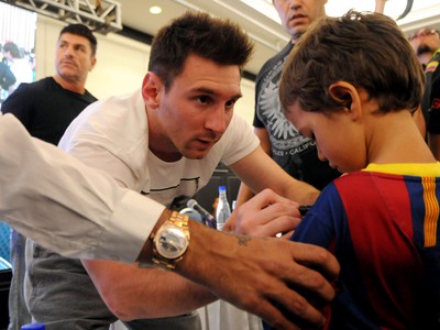 Lionel Messi okašľal deti