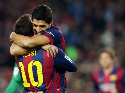 Lionel Messi a Luis