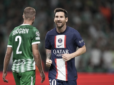 Lionel Messi sa usmieva po strelení gólu