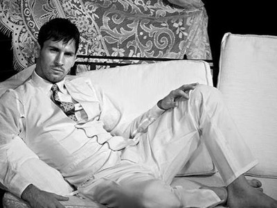 Lionel Messi v úlohe topmodela