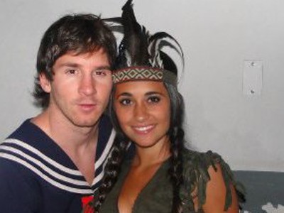 Lionel Messi aj so svojou kráskou Antonellou.