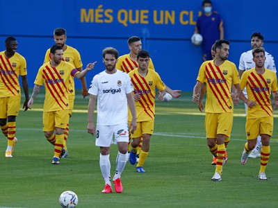 Lionel Messi nastúpil za Barcelonu v prípravnom súboji proti Gimnastic Tarragona