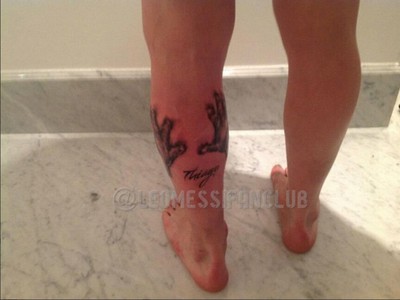Nové tetovanie Lionela Messiho