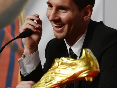 Lionel Messi s ocenením