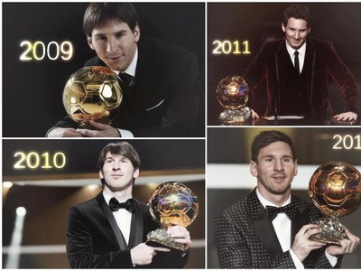 Lionel Messi a štyri