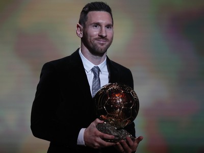 Messi rekordný šiestykrát držiteľom Zlatej lopty