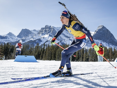 Talianska biatlonistka Lisa Vittozziová sa stala premiérovo v kariére celkovou víťazkou Svetového pohára