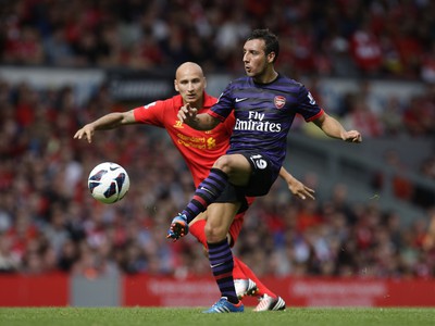Jonjo Shelvey a Santi Cazorla