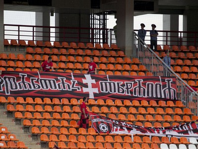 Fanúšikovia Spartaka Trnava v Moskve