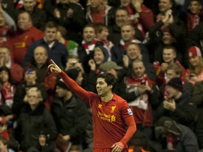 Luis Suárez sa raduje zo svojho gólového zásahu