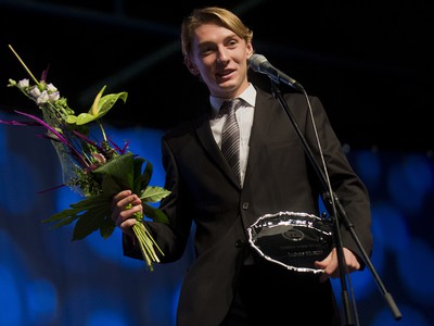 Lukáš Klein si prevzal ocenenie Junior roka