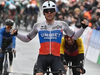 Slovenský cyklista Lukáš Kubiš