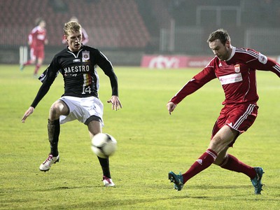 Lukáš Lupták v defenzívnej činnosti