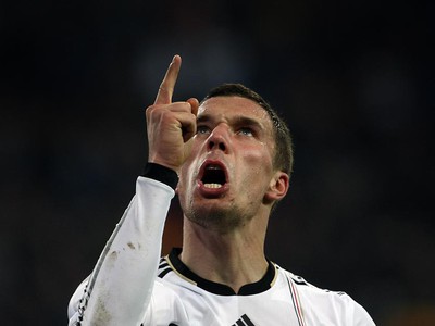 Lukas Podolski je v