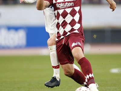 Lukas Podolski s loptou