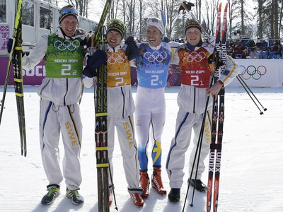 Švédski bežci na lyžiach