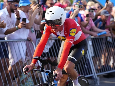 Dánsky cyklista Mads Pedersen