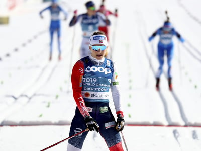 Nórska bežkyňa na lyžiach