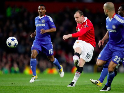 Rooney ohrozil bránu Chelsea