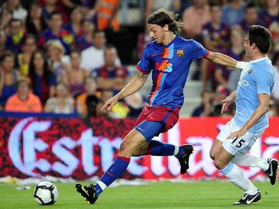 Manchester City, Barcelona, 19.8.2009