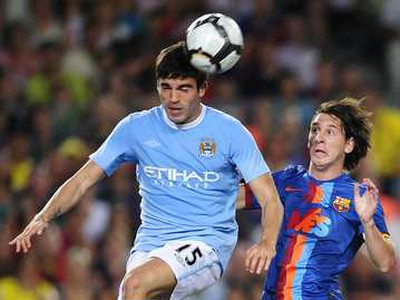 Manchester City, Barcelona, 19.8.2009