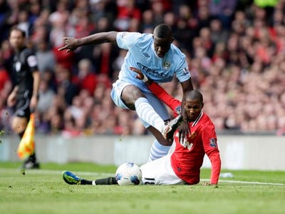 Ashley Young a Micah Richards 