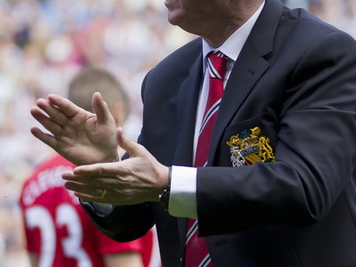 Alex Ferguson pri rozlúčke s Manchestrom United