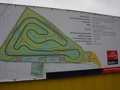 Mapa Slovakiaringu