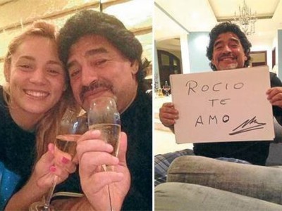 Maradona s novou láskou