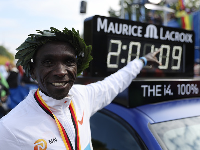 Maratónsky svetový rekordman Eliud