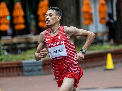 Bahrajnský maratónec Hassan El