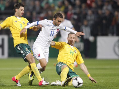 Marek Bakoš, Deividas Semberas a Gediminas Vicius