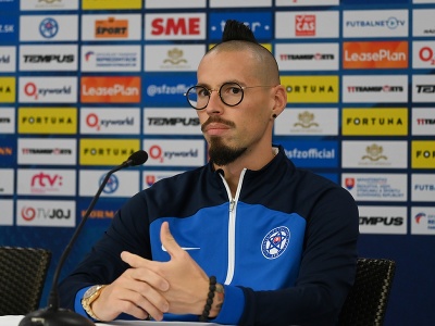 Marek Hamšík pred prípravným zápasom Slovensko - Čile, ktorý bude jeho rozlúčkou s reprezentačnou kariérou