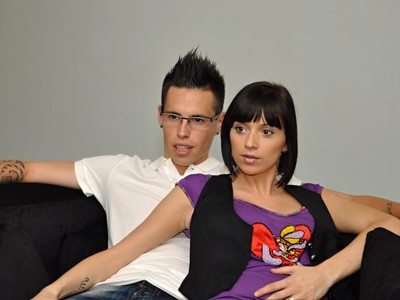Marek Hamšík s priateľkou
