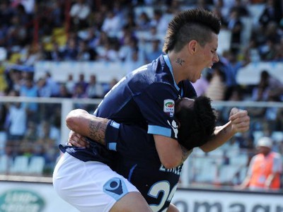 Marek Hamšík sa teší