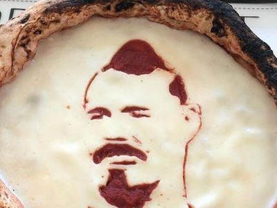 Pizza s tvárou Mareka Hamšíka