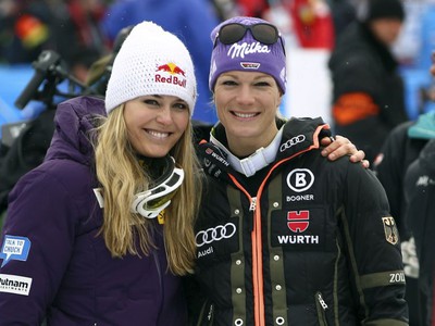 Lindsey Vonnová a Maria